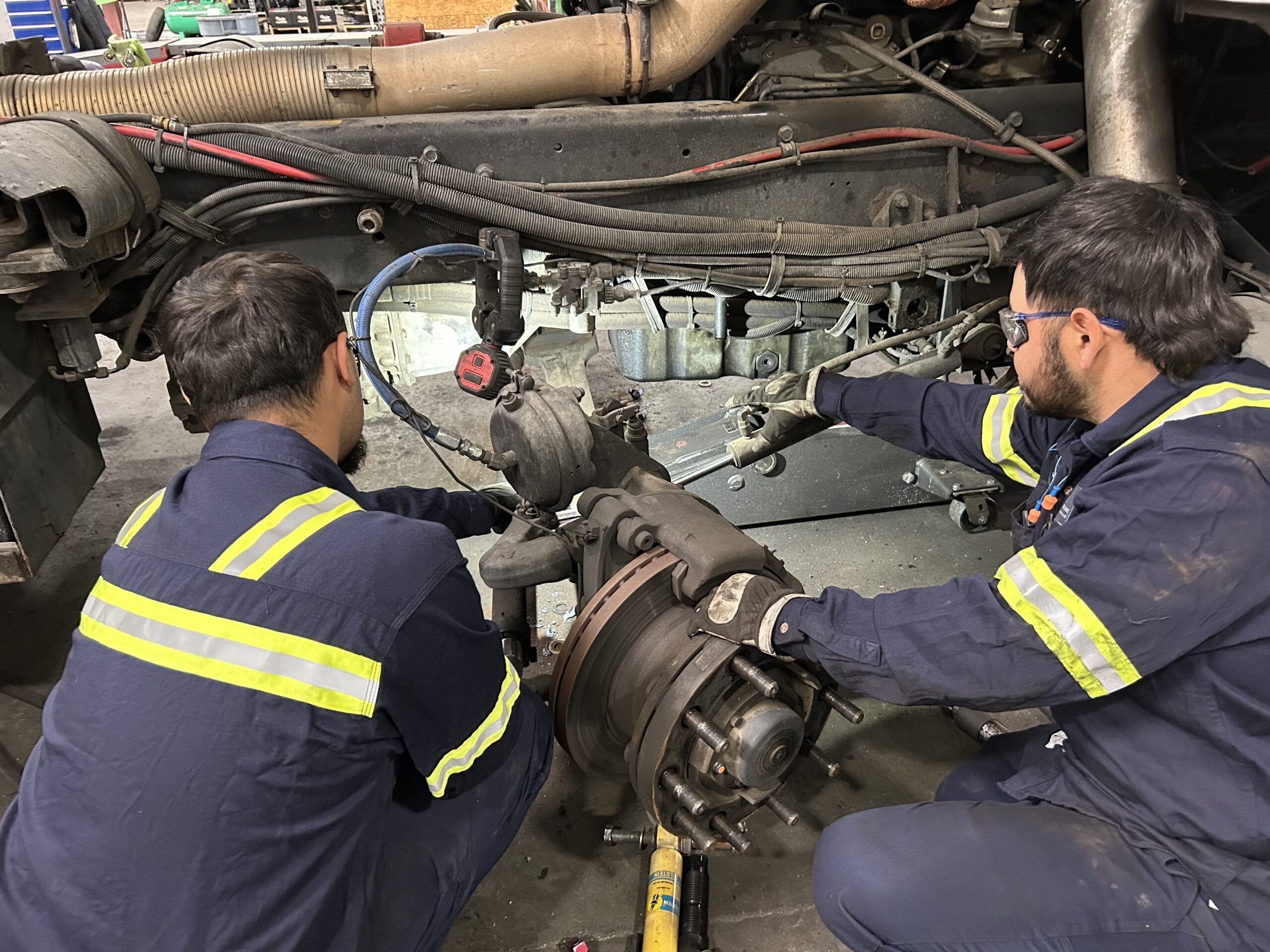 Leaf spring rebush and steer axle repair Phoenix Betts Truck Parts Leaf spring rebush and steer axle repair Phoenix Betts Truck Parts